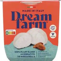 Albert Heijn Dreamfarm Plantaardig alternatief voor mozzarella aanbieding