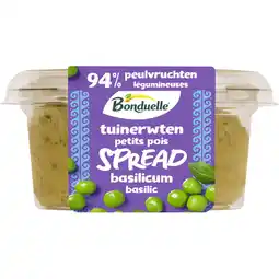 Albert Heijn Bonduelle Tuinerwten spread basilicum aanbieding