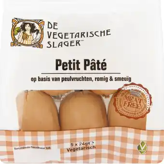 Albert Heijn Vegetarische Slager Vegan petit pate aanbieding