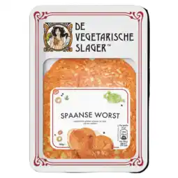 Albert Heijn Vegetarische Slager Spaanse worst aanbieding