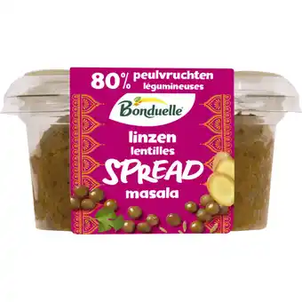 Albert Heijn Bonduelle Linzen spread masala aanbieding
