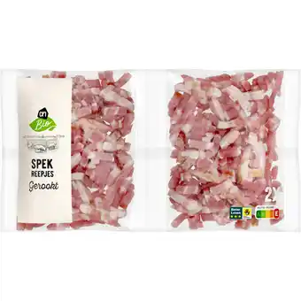 Albert Heijn AH Biologisch Spekreepjes gerookt aanbieding