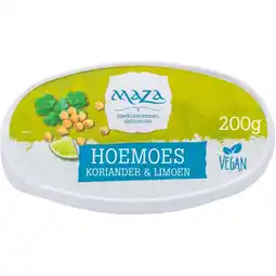 Albert Heijn Maza Hoemoes koriander limoen aanbieding