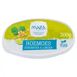 Albert Heijn Maza Hoemoes koriander limoen aanbieding