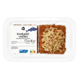 Albert Heijn AH Krokante visfilet gegratineerd met kaas aanbieding