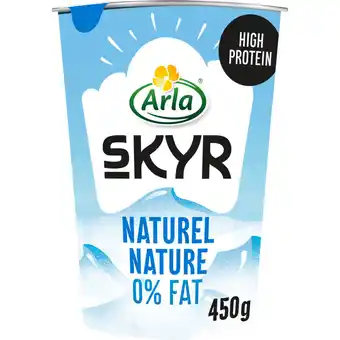 Albert Heijn Arla Skyr naturel yoghurt 0% fat aanbieding
