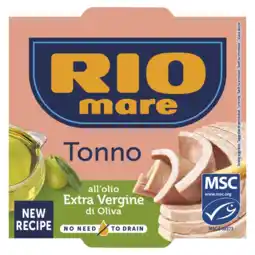 Albert Heijn Rio Mare Tonno extra vergine di oliva aanbieding