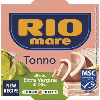 Albert Heijn Rio Mare Tonno extra vergine di oliva aanbieding