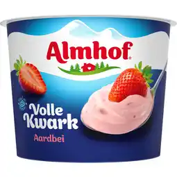 Albert Heijn Almhof Volle kwark aardbei aanbieding