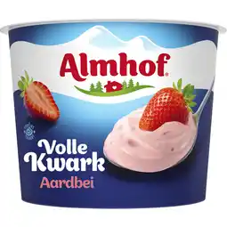 Albert Heijn Almhof Volle kwark aardbei aanbieding