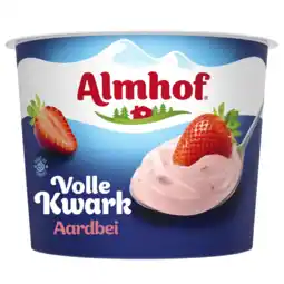 Albert Heijn Almhof Volle kwark aardbei aanbieding