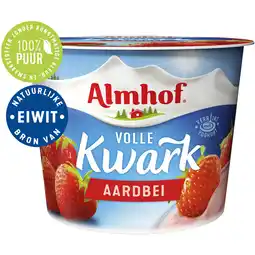 Albert Heijn Almhof Volle kwark aardbei aanbieding