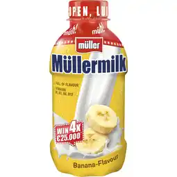 Albert Heijn Müller Mullermilk banaan smaak aanbieding