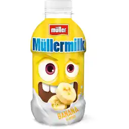 Albert Heijn Müller Mullermilk banaan smaak aanbieding