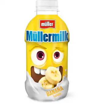 Albert Heijn Müller Mullermilk banaan smaak aanbieding