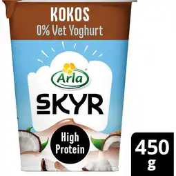 Albert Heijn Arla Skyr kokos yoghurt 0% fat aanbieding