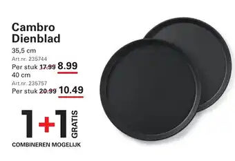 Sligro Cambro dienblad aanbieding