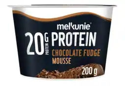 Albert Heijn Melkunie Protein chocolate fudge flavoured mousse aanbieding