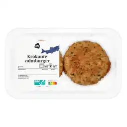 Albert Heijn AH Krokante zalmburger aanbieding