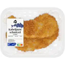 Albert Heijn AH Kabeljauwschnitzel 2 stuks aanbieding