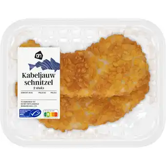 Albert Heijn AH Kabeljauwschnitzel 2 stuks aanbieding