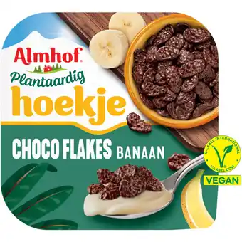 Albert Heijn Almhof Hoekje choco flakes plantaardig aanbieding