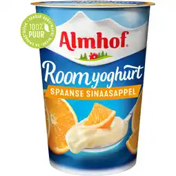 Albert Heijn Almhof Roomyoghurt Spaanse sinaasappel aanbieding