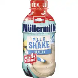 Albert Heijn Müller Müllermilk milkshake vanille aanbieding