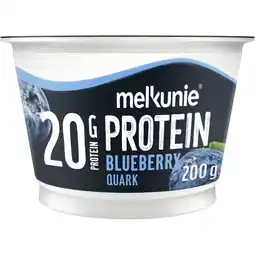 Albert Heijn Melkunie Protein bosbes kwark aanbieding