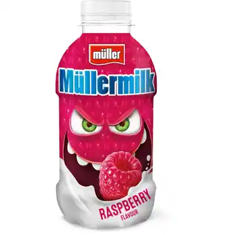 Albert Heijn Müller Müllermilk framboossmaak aanbieding