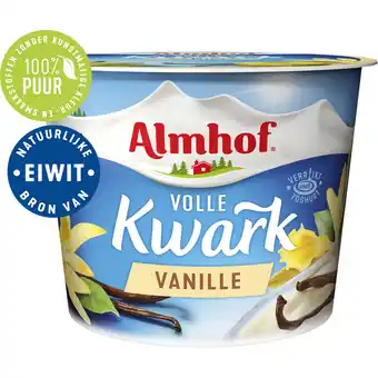 Albert Heijn Almhof Volle kwark vanille aanbieding