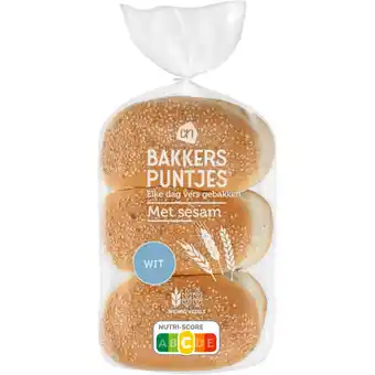 Albert Heijn AH Bakkerspuntjes met sesam aanbieding