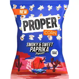 Albert Heijn Proper Smokey & sweet paprika popcorn aanbieding