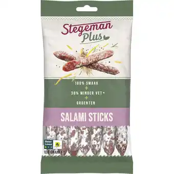 Albert Heijn Stegeman Plus salami sticks aanbieding