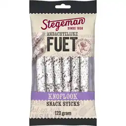 Albert Heijn Stegeman Ambachtelijke fuet sticks knoflook aanbieding
