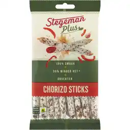 Albert Heijn Stegeman Plus chorizo sticks aanbieding