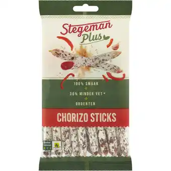 Albert Heijn Stegeman Plus chorizo sticks aanbieding