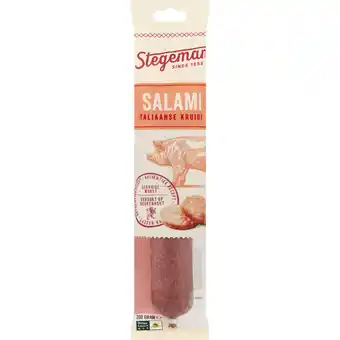 Albert Heijn Stegeman Salami Italiaanse kruiden aanbieding