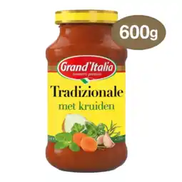 Albert Heijn Grand' Italia Tradizionale met kruiden pastasaus aanbieding