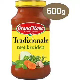 Albert Heijn Grand' Italia Tradizionale met kruiden pastasaus aanbieding