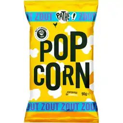Albert Heijn Pathé Popcorn zout aanbieding