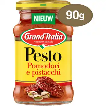 Albert Heijn Grand' Italia Pesto pomodori e pistacchi aanbieding