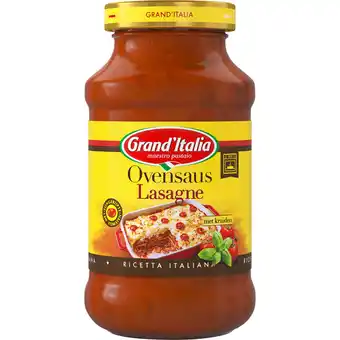 Albert Heijn Grand' Italia Ovensaus lasagne aanbieding