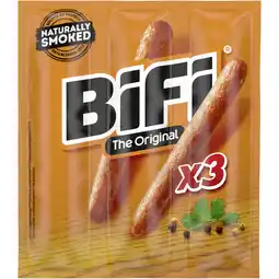 Albert Heijn Bifi The original 3-pack aanbieding