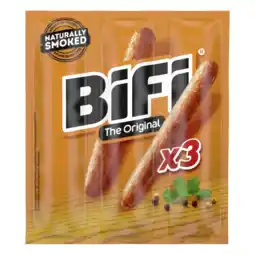 Albert Heijn Bifi The original 3-pack aanbieding