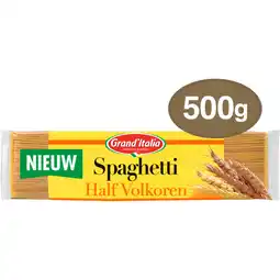 Albert Heijn Grand' Italia Spaghetti half volkoren aanbieding