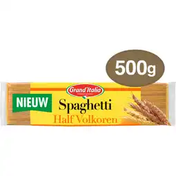 Albert Heijn Grand' Italia Spaghetti half volkoren aanbieding