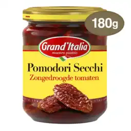 Albert Heijn Grand' Italia Pomodori secchi zongedroogde tomaten aanbieding