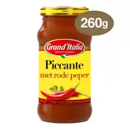 Albert Heijn Grand' Italia Piccante met rode peper aanbieding
