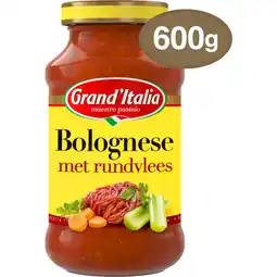Albert Heijn Grand' Italia Bolognese met rundvlees aanbieding